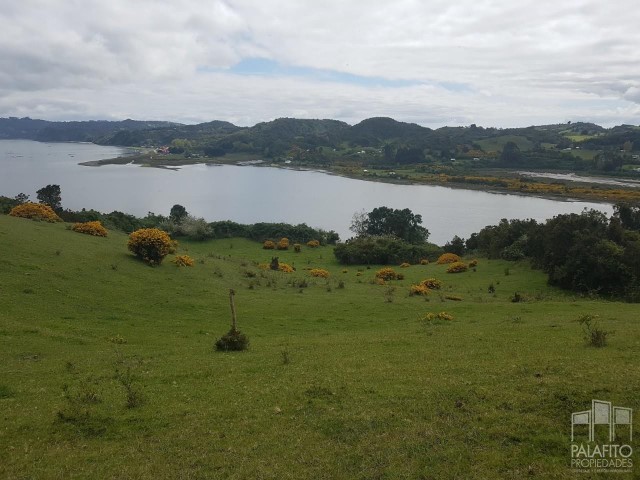 Terreno de 3,9 hectáreas deslinda con mar, Isla Quinchao, Chiloé